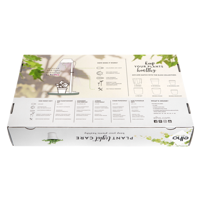 plant light care 11cm gletsjer grijs